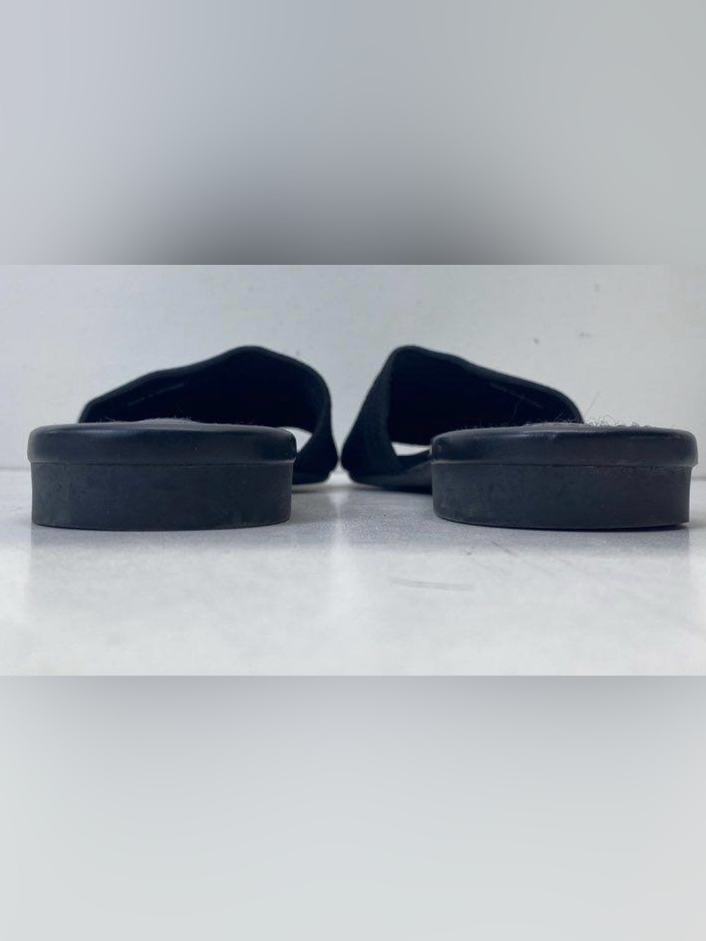 Rag & Bone Ellis Black Quilted Slide Sandals - Picture 5 of 7
